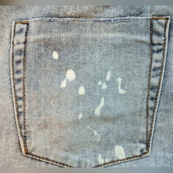 One Teaspoon Awesome Baggies Distressed Jeans Montana Blue Size 29 NEW - Picture 13 of 15